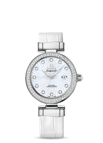 Omega LadyMatic Co-Axial 34 Stainless Steel / Diamond / MOP